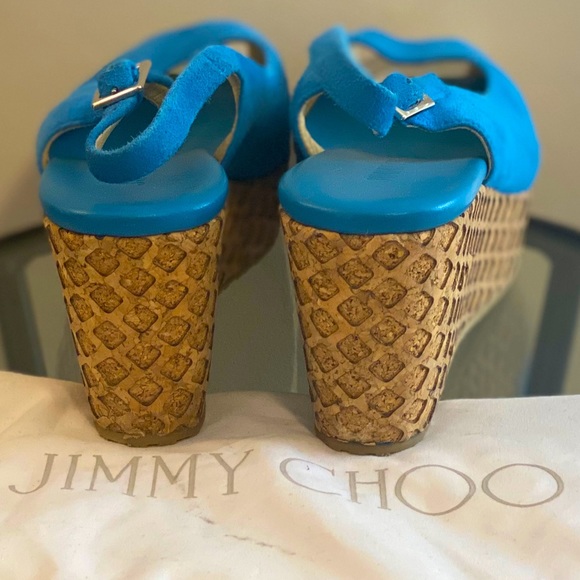 Authentic Jimmy Choo wedge platforms - Picture 4 of 5